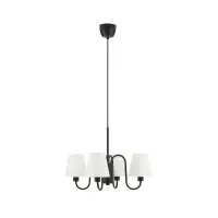 Lustra Classic KL104009, 5xE14, D49cm, H186cm, negru Reduceri