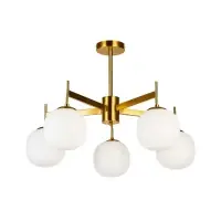 Lustra Impressive KL105011, 5xE27, D72cm, H50cm, alamă Reduceri