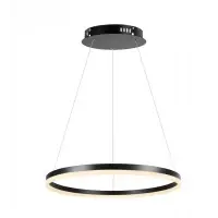 Ofertă limitată Lustra Isaure 72302, 45W LED, 3000 lumeni, D 80 cm, H 130 cm, metal negru