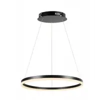 Lustra Isaure 72301, 35W LED, 2200 lumeni, D 60 cm, H 130 cm, metal negru Retur gratuit