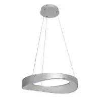 Lustra Iliana 72236, 56W LED, D 52 cm, H 150 cm, metal argintiu Cumpără acum