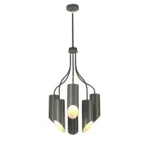 Cel mai bun preț Lustră QUINTO, gri inchis, H 178.8cm, 6 becuri, QUINTO6-GPN