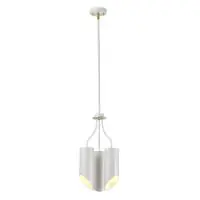 Lustră QUINTO, alb, H 155.2cm, 3 becuri, QUINTO3-WAB Expediere rapidă