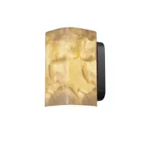 Ultima șansă Aplică Maris MOD499WL-01G, 1xG9, H17cm, metal auriu, scoici Capiz