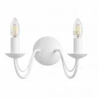 Cumpără acum Aplică Bartez, 2xE14, H20cm, L30m, metal alb