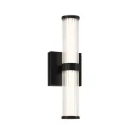 Mai ieftin Aplica baie si exterior Fayton QN-FAYTON-S-BK, 14W LED, H35,5cm, IP44, negru mat