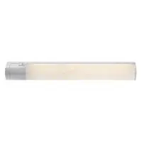 Ieftin Aplică cu priză pentru iluminatul blatului Duddu, L 87 cm, albă