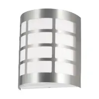 Aplica exterior Sevilla, 1xE27, H 21 cm, IP44, metal crom Livrare rapidă