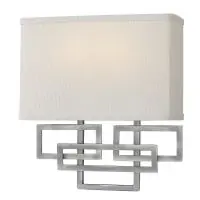 Aplică LANZA, nichel, H 28.9cm, 2 becuri, HK-LANZA2-AN Cumpărături sigure