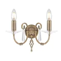 Aplică Aegean AG2-AGED-BRASS, 2xE14, H 22 cm, alamă antichizată Retur gratuit
