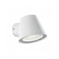 Livrare rapidă Aplică iluminat exterior Gas 091518, 1xGU10 max 28W, H 9,5 cm, IP43, alb