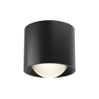 Reducere Plafonieră Lens C217CL-15W3K-B, D9cm, negru, aluminiu