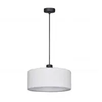 Pendul Softy KL111163, 1xE27, D30cm, H120cm, alb Livrare expres