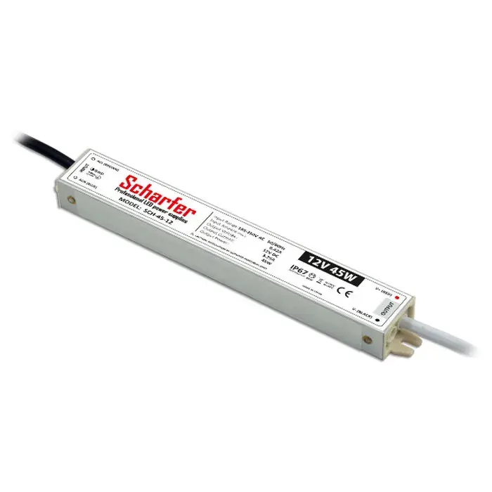 Alimentator banda LED 220V 12V-3.75A-45W, protectie IP67 Ofertă limitată