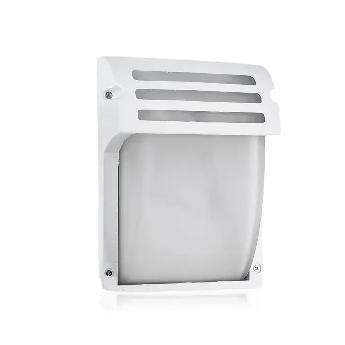 Aplica de exterior, 1xE27, difuzor mat din sticla, alb mat, IP44 Vezi acum