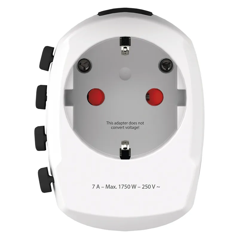 Adaptor cu 1 priza pentru calatorii P0056N Emos Livrare rapidă