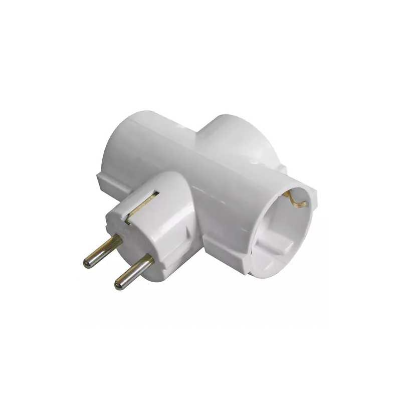 Adaptor cu 3 prize (triplu stecher) tip Schuko (CP) P00242 Emos Reducere