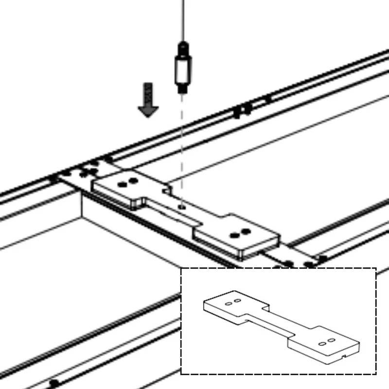 Accesoriu conexiune mecanica liniara XSPECTER SPC02LC SWH Arelux Cumpărături sigure