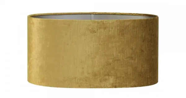 Abajur Oval Drept GEMSTONE Auriu Ofertă de sezon