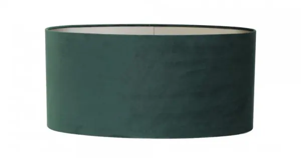 Abajur Oval Drept VELOURS Verde Livrare expres