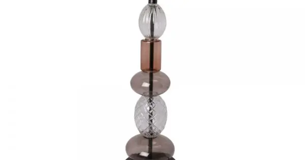 Bază Lampă LOU Transparent - Chihlimbar - Fumuriu Cumpărături sigure