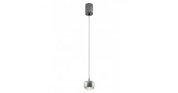 Vezi acum Suspensie Smarter Aves, gri lucios, LED, 12W, 720 lumeni, alb cald 3000K, D.10 cm, 01-3549