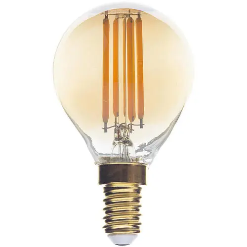 Vezi acum Bec LED G45 4W 400LM E14 2700K filament amber dimabil
