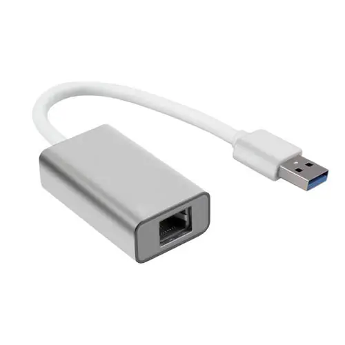 Adaptor LAN Gigabit 1000 Mbps la USB-A - aluminiu Chilipir