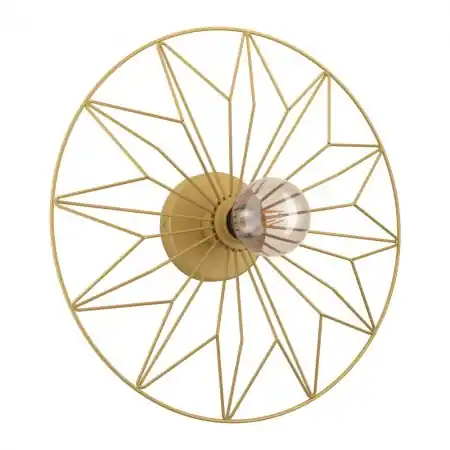 Aplica/Plafoniera EGLO Castanuelo 43443 E27 1X40W 220-240V,50/60Hz H 105mm x Ø425mm otel gold IP20 Disponibil imediat