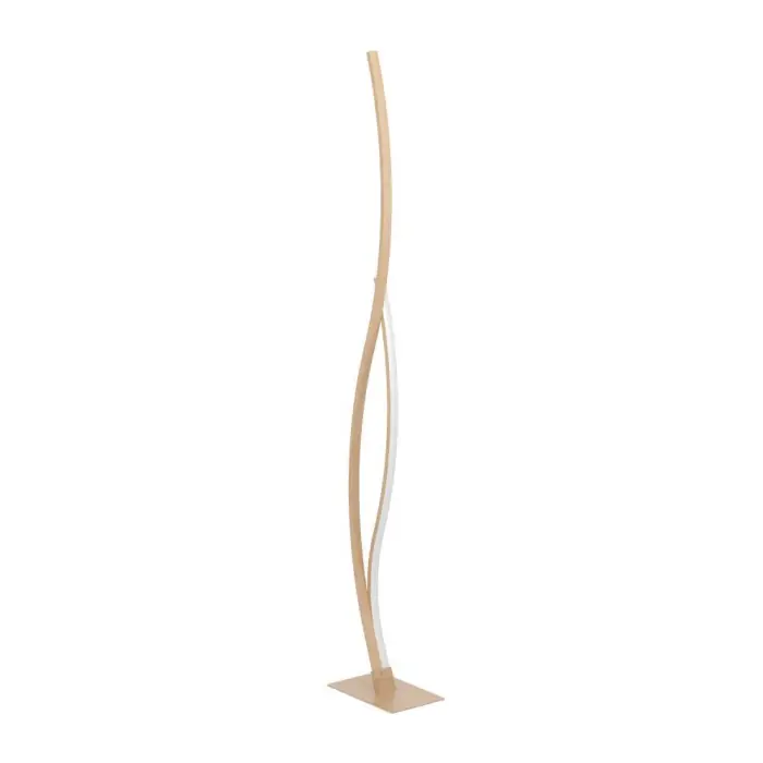 Bestseller Lampadar EGLO Grisolia 901214 LED 20W 4000K 2500lm 220-240V,50/60Hz H 1290mm otel maro plastic alb IP20