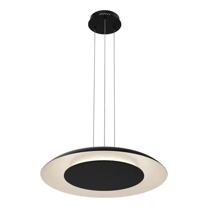 Bestseller Pendul Milagro Piattino LED 30W 1900 lm 3000K/4000K/6000K 230V Black Metal & Acril IP20