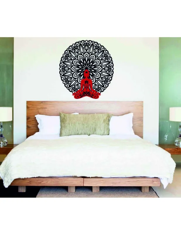 3D Obraz na stenu Buddha v mandale 50, 70, 90 cm Popular