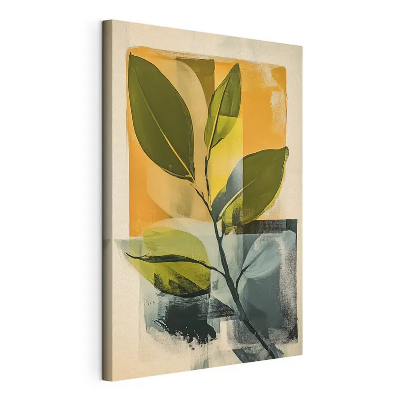 Tablou pe pânză Tablou pe pânză Tablou reprezentând o plantă (SKU s47250) Reducere extra