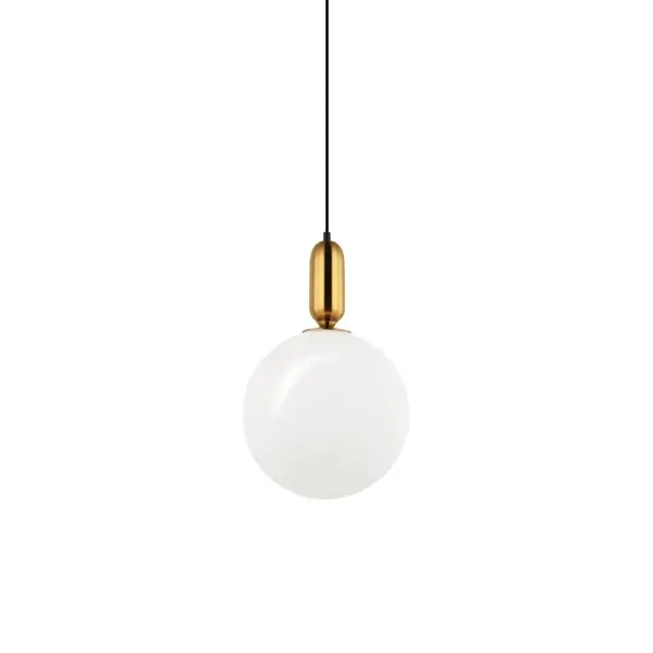 Bestseller Pendul chic auriu NEPTUNE cu glob de sticla 1x40W E27