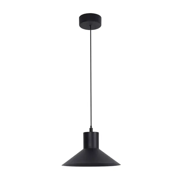 Bestseller Pendul modern FORMA S2 negru din metal cu LED 5,6W