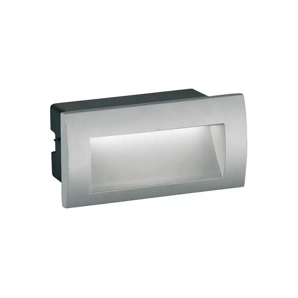 Aplica de exterior incastrata moderna RIVA W2 gri cu LED 3W Livrare expres