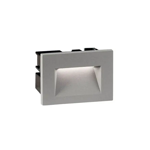 Aplica de exterior incastrata moderna THETA gri cu LED 3W Cumpărături sigure