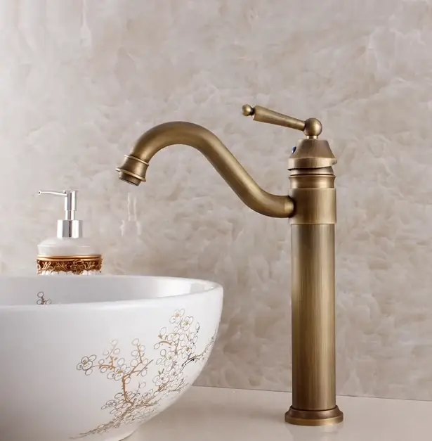 Baterie Lavoar Inalta Bronz Antichizat 1724 Expediere rapidă