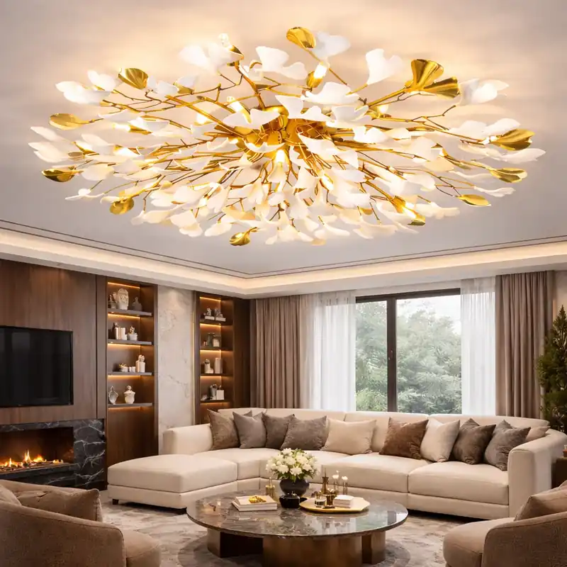 Bestseller Lustra Aplicata LUXURY Golden VALERY 100CM